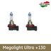 Лампа галогенная H11 - GE Megalight Ultra +130