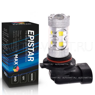 Светодиодная лампа H10 - 6 Epistar Линза 30Вт