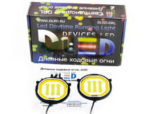 Дневные ходовые огни DRL-109 (гибкие) с поворотом High-Power 10W
