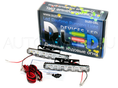 Дневные ходовые огни DRL-124 SMD3528-5050 2x2W
