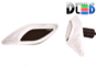 Дневные ходовые огни DRL-Tiger Eye CREE 10W Черный ХРОМ