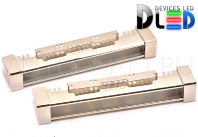 Дневные ходовые огни DRL-URAL CREE 50W Белый ХРОМ