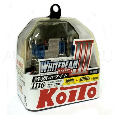 Газонаполненные лампы H7 - Koito Whitebeam ||| 55Вт 4200K