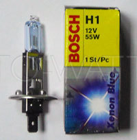 Лампа галогенная H1 - Bosch Xenon-Blue 12V 55W