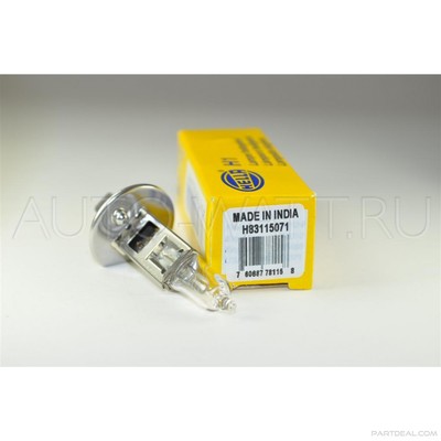 Лампа галогенная H1 - Hella +50% 55W 12V