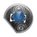 Лампа галогенная H1 - MTF Titanium 12V 55W 4400K