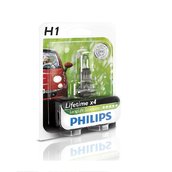 Лампа галогенная H1 - PHILIPS Long Life Eco 12V 55W 4000K