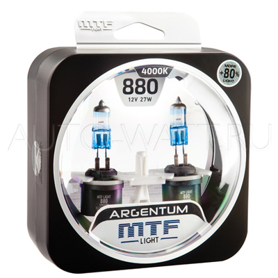 Лампа галогенная H27 800 - MTF Argentum + 80% 12V 27W 4000K