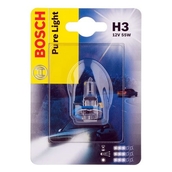 Лампа галогенная H3 - Bosch Pure Light 55W