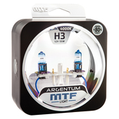 Лампа галогенная H3 - MTF Argentum + 80% 12V 55W 4000K