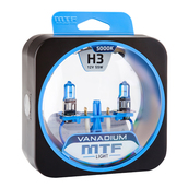 Лампа галогенная H3 - MTF Vanadium 12V 55W 5000K