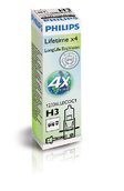 Лампа галогенная H3 - PHILIPS Long Life Eco 12V 55W 3000K