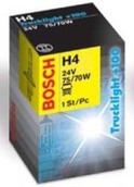 Лампа галогенная H4 - Bosch TruckLight Plus 100% 24V 75/70W