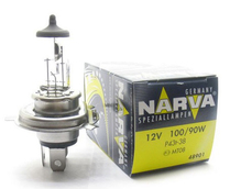 Лампа галогенная H4 - NARVA 12V 100/90W