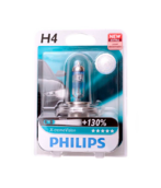 Лампа галогенная H4 - PHILIPS X-treme Vision +130% 12V 60/55W 3700K