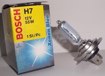 Лампа галогенная H7 - Bosch Xenon-Blue 12V 55W