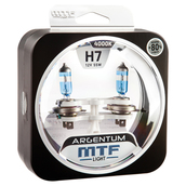 Лампа галогенная H7 - MTF Argentum + 80% 12V 55W 4000K