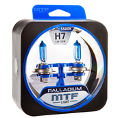 Лампа галогенная H7 - MTF Palladium 12V 55W 5500K