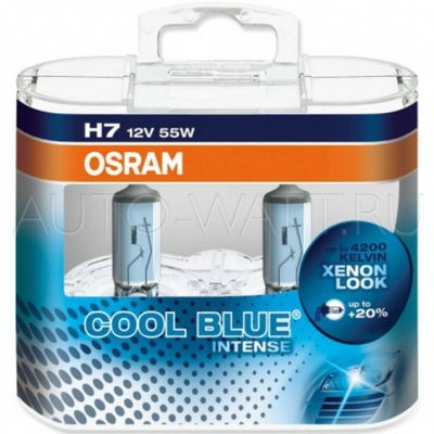 Лампа галогенная H7 - OSRAM Cool Blue Intense 12V 55W