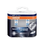 Лампа галогенная H7 - OSRAM Night Breaker Unlimited 12V 55W