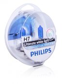 Лампа галогенная H7 - PHILIPS Diamond Vision 12V 55W 5000K Комплект