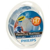Лампа галогенная H7 - PHILIPS MD Blue Vision 24V 55W 4000K Комплект