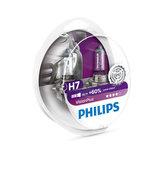 Лампа галогенная H7 - PHILIPS Vision Plus +60%  12V 55W 3000K Комплект