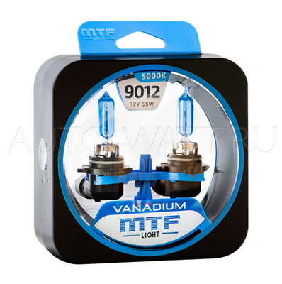 Лампа галогенная HIR2 9012 - MTF Vanadium 12V 55W 5000K