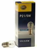 Лампа галогенная P21/5W - Hella 21/5W 12V