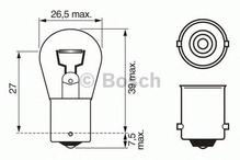 Лампа галогенная P21W 1156 - Bosch 12V 18W