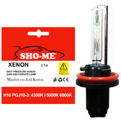 Лампа ксенон H16-PGJ19-3 Sho-Me 4300K 5000K 6000K