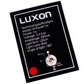 Светодиод Luxon HP 1Вт, Красный