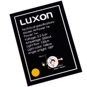 Светодиод Luxon HP 1Вт, Жёлтый