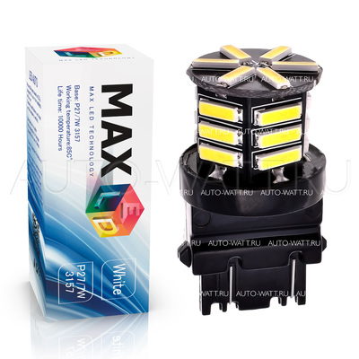 Светодиодная лампа P27/5W 3157 - Max-7014 5Вт