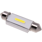 Светодиодная лампа C5W 31 мм - Max-COB 1Led Обманка 3Вт Белая