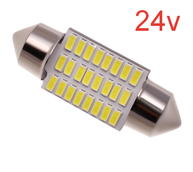 Светодиодная лампа C5W 31 мм - Max-Visiko 24Led 3Вт Белая 24V