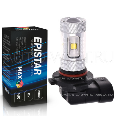 Светодиодная лампа H10 - 10 Epistar Линза 50Вт