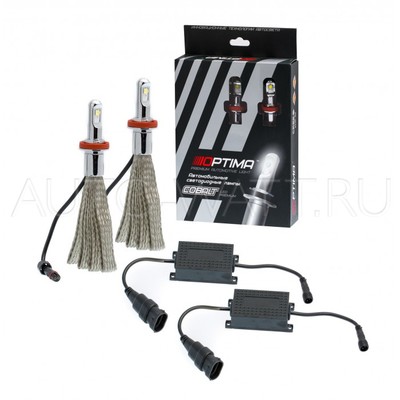 Светодиодная лампа H11 - Optima Led Premium Cobalt 4800K Белая