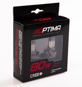 Светодиодная лампа H11 - Optima Premium CREE 80W 5100K Белая