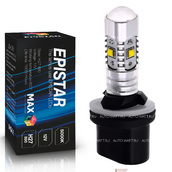 Светодиодная лампа H27 880 - 6 Epistar Линза 30Вт