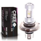 Светодиодная лампа H4 - 6 CREE Линза