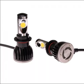 Светодиодные лампы H7 - 2 Headlights CREE Black 35Вт (2шт)