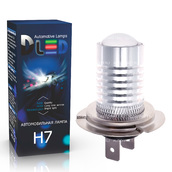 Светодиодная лампа H7 - 1 CREE 30Вт Линза (1шт.)