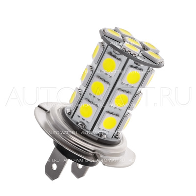 Светодиодная лампа H7 - 27 SMD5050 6.48Вт