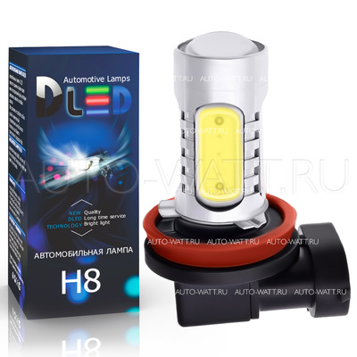 Светодиодная лампа H8 - 5 High-Power 7.5Вт