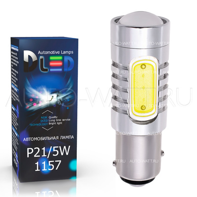 Светодиодная лампа P21/5W 1157 - 5 High-Power 7.5Вт Белая