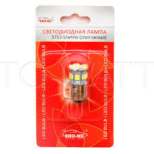 Светодиодная лампа P21/5W 1157 - SHO-ME 1157 - 5713 S - 21W Белая