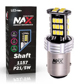 Светодиодная лампа P21/5W 1157 - NAX Shaft 1 15ВТ Белая
