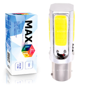 Светодиодная лампа P21W 1156 - Max-COB 4Led 8Вт Белая