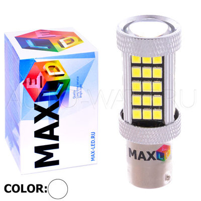 Светодиодная лампа P21/5W 1157 - Max-Hill 66 Led 13Вт